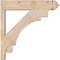Ekena Millwork Merced Smooth Arts and Crafts Outlooker, Douglas Fir, 5 1/2"W x 22"D x 22"H OUT06X22X22MRC03SDF - alternate 3